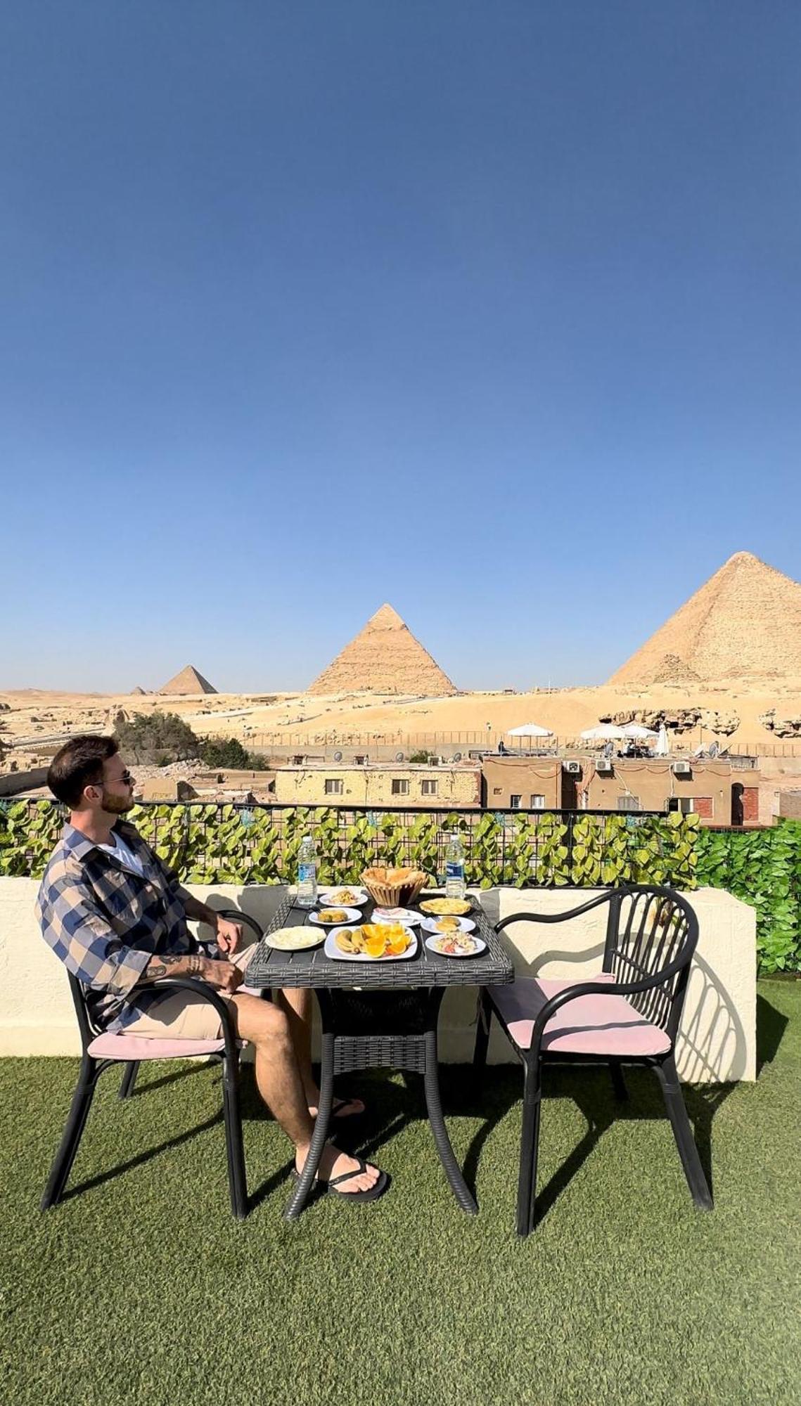 Solima Pyramids Inn Kafrat al Jabal Exterior photo